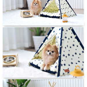Alternative view of Portable Washable Pet Tent Dog Bed Cat Toy House