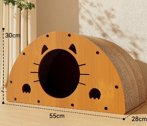 Creative Sisal Mat That Won't Shed Crumbs Cat Scratch Board - Image 5