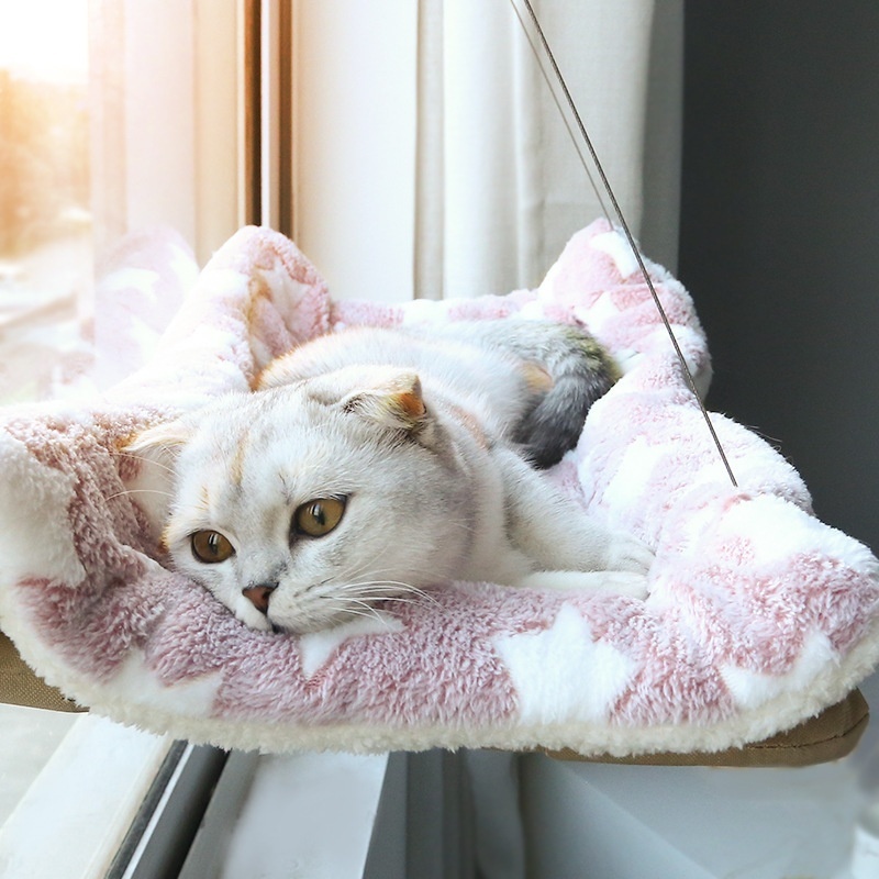 Pet Cat Hammock Suction Cup Sun Hanging Nest Window Glass Swing Balcony Cat Supplies - Image 2