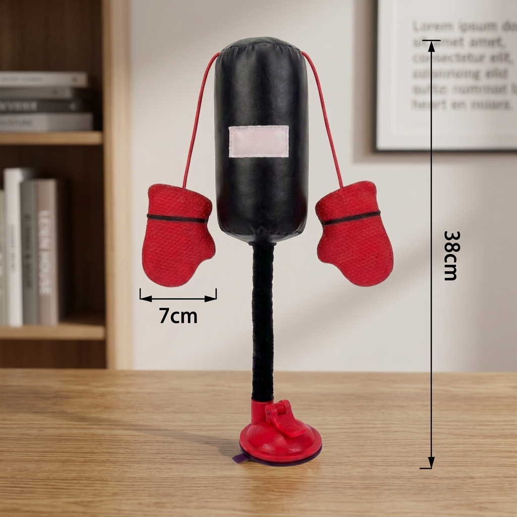 Durable Interactive Cat Boxing Toy with Punching Bag - Image 5