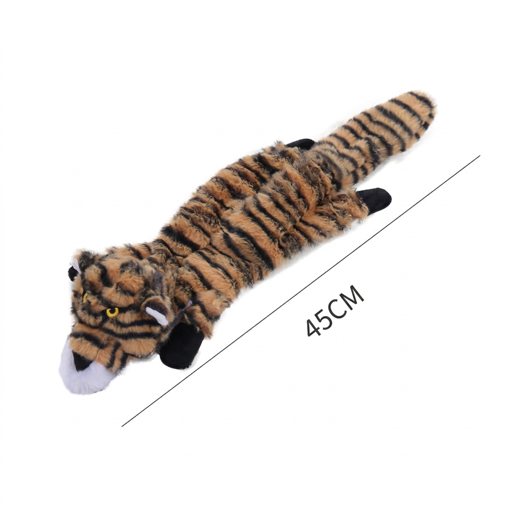 Durable Stuffing-Free Crinkle Squeaky Dog Toy - Image 10