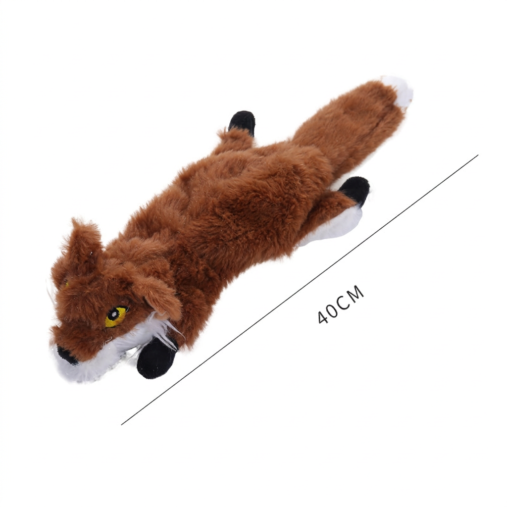 Durable Stuffing-Free Crinkle Squeaky Dog Toy - Image 8