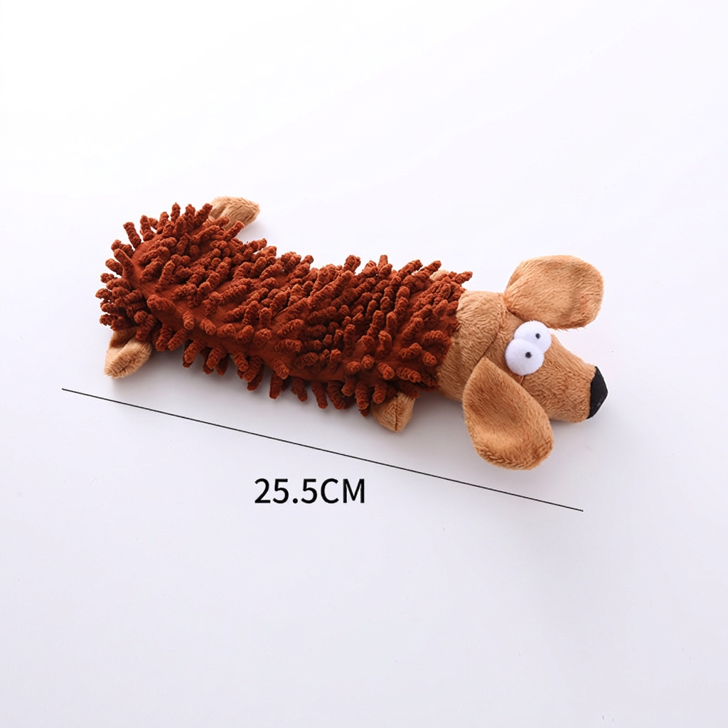 Durable Stuffing-Free Crinkle Squeaky Dog Toy - Image 5