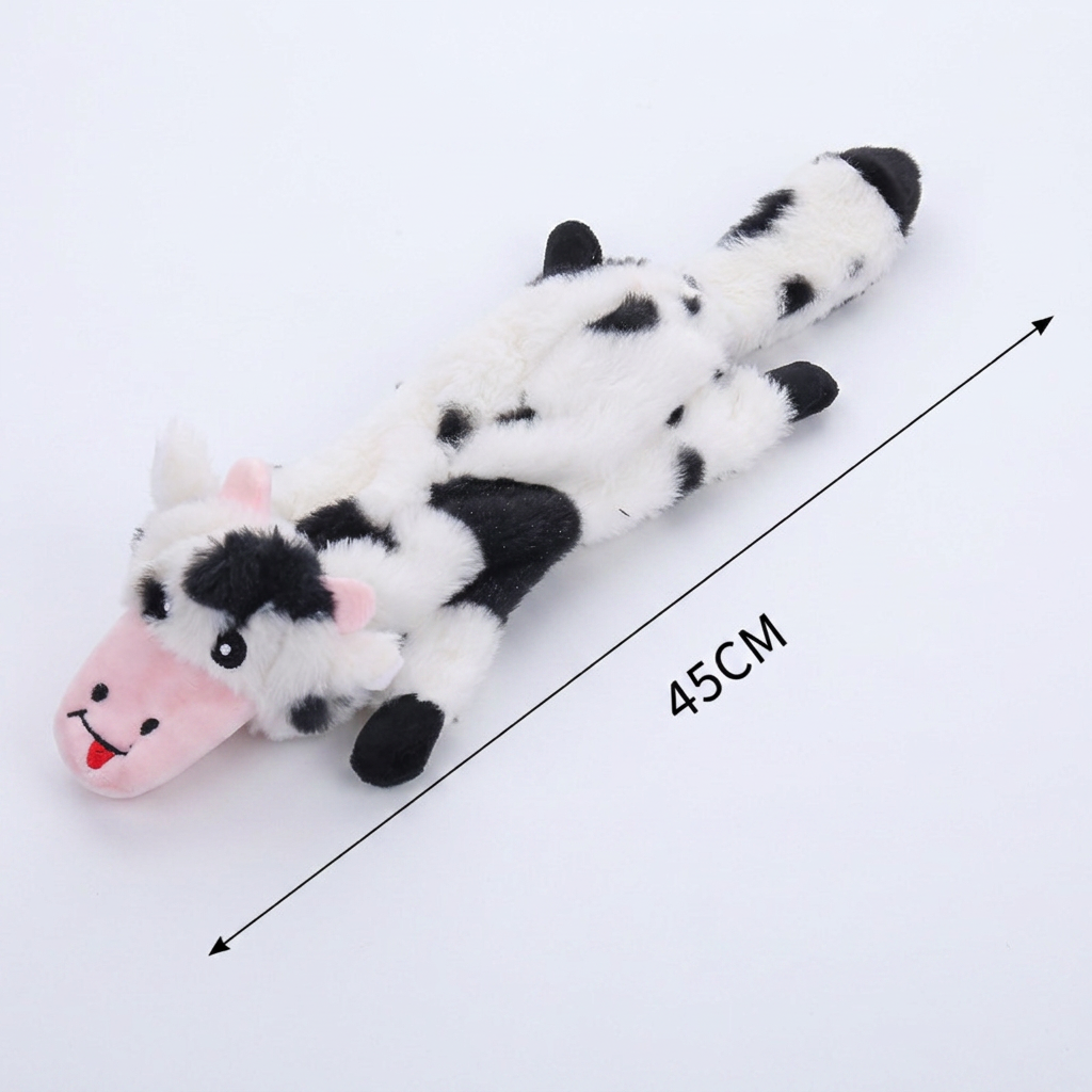 Durable Stuffing-Free Crinkle Squeaky Dog Toy - Image 11