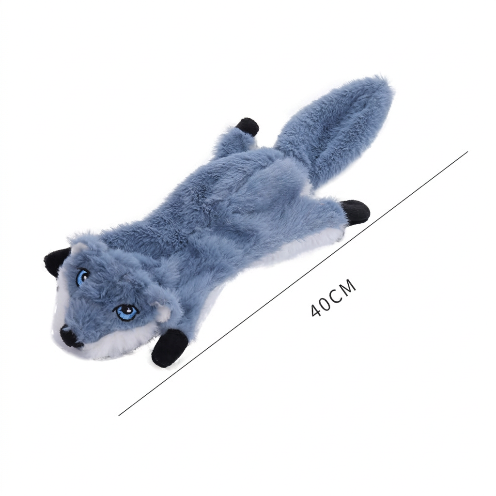 Durable Stuffing-Free Crinkle Squeaky Dog Toy - Image 9