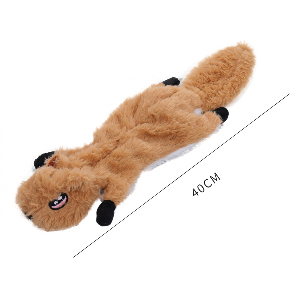 Durable Stuffing-Free Crinkle Squeaky Dog Toy - Image 7
