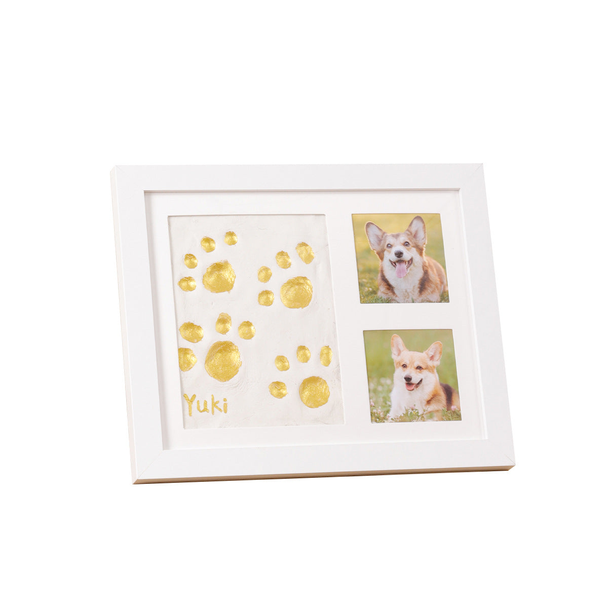 DIY Pet Paw Print Keepsake Frame Kit – Paw Impression & Photo Display - Image 6