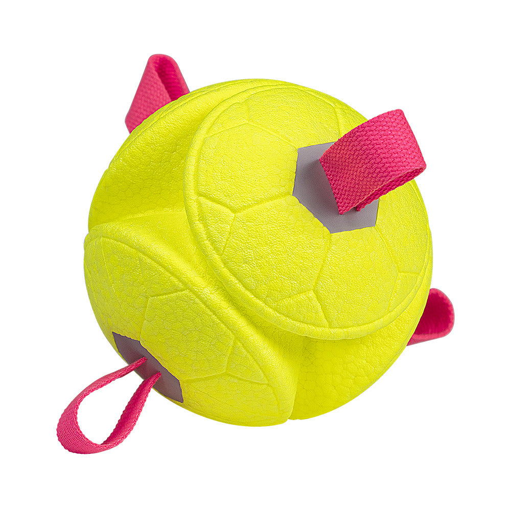 Eco-Friendly Indestructible Dog Ball – Bite-Resistant Interactive Tug & Fetch Toy - Image 7
