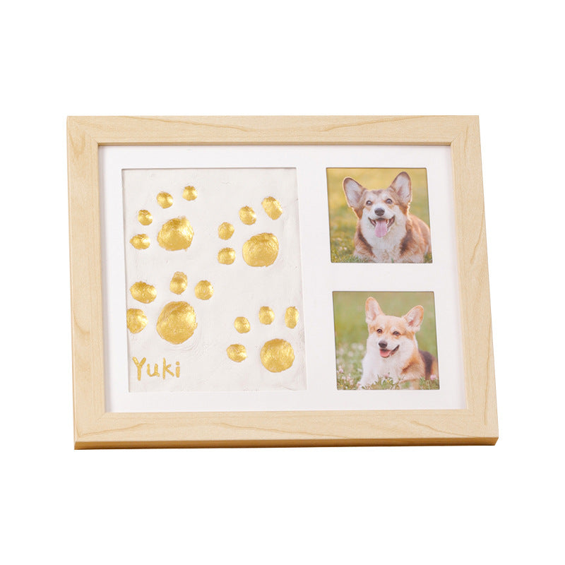 DIY Pet Paw Print Keepsake Frame Kit – Paw Impression & Photo Display - Image 8