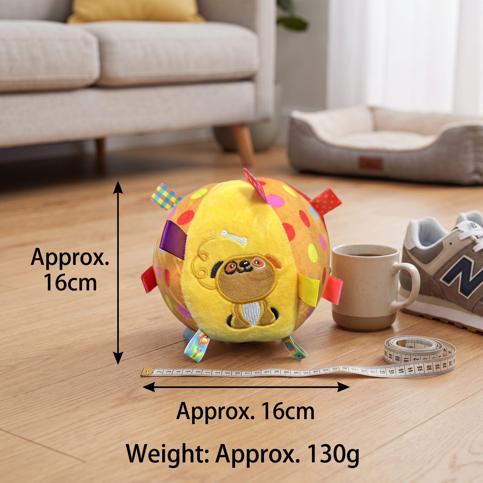 Interactive Hanging Dog Ball Toy with Elastic Play Rope & Hook - Image 5