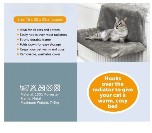 Iron Frame Cat Bed Cat Hammock Radiator Bed - Image 7