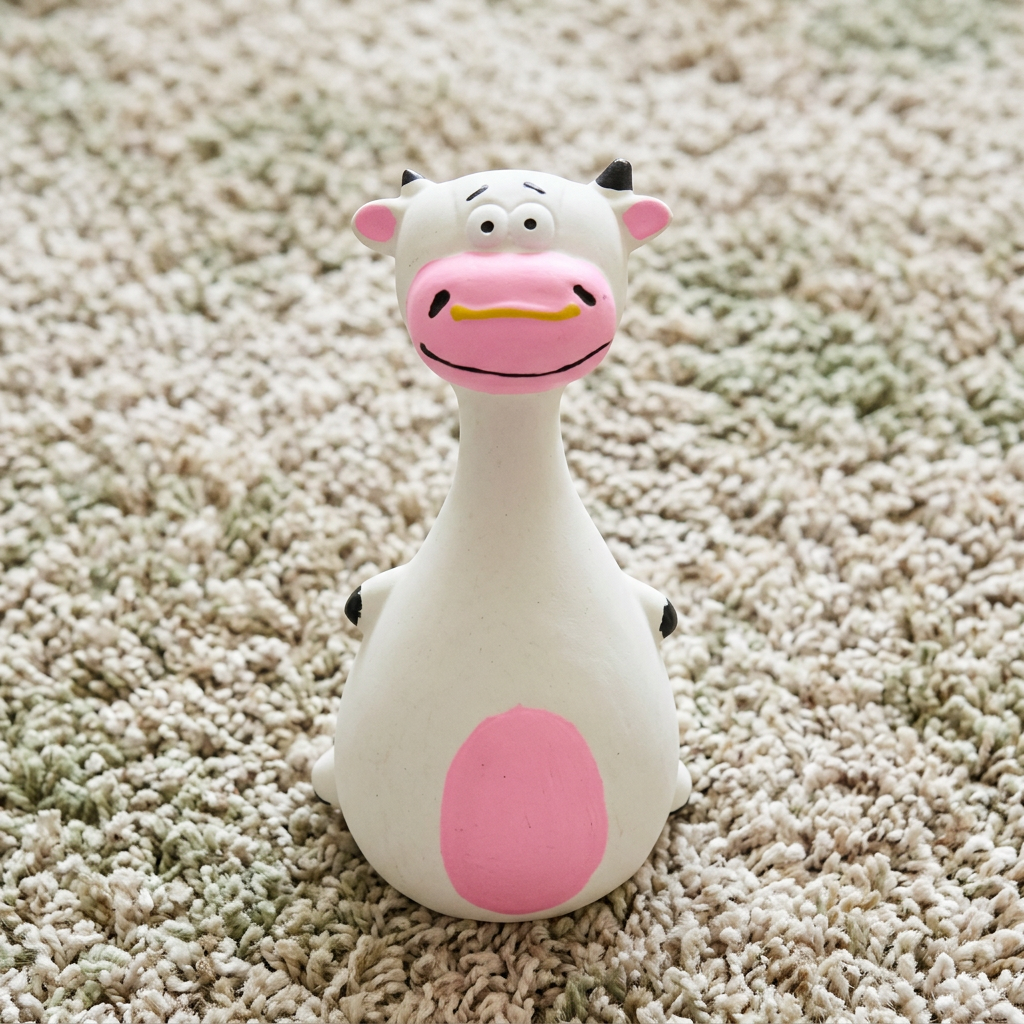 Durable Eco-Friendly Latex Squeaky Dental Dog Toy - Image 7