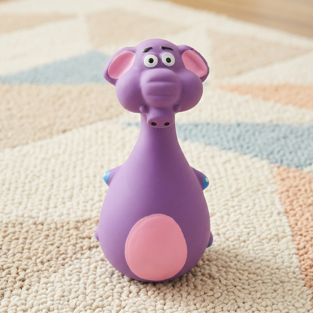 Durable Eco-Friendly Latex Squeaky Dental Dog Toy - Image 8